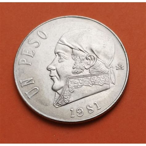 1 Peso 1981 .